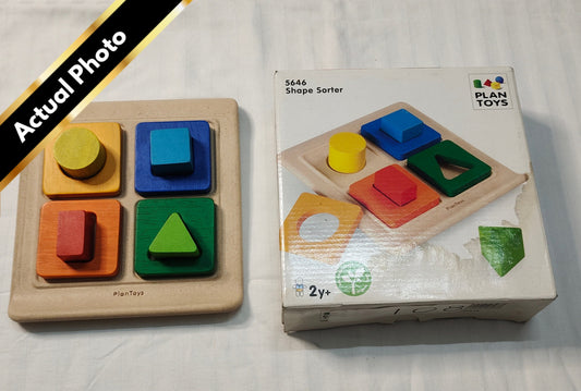 Plan Toys Shape Sorter [Gently used] [#108]