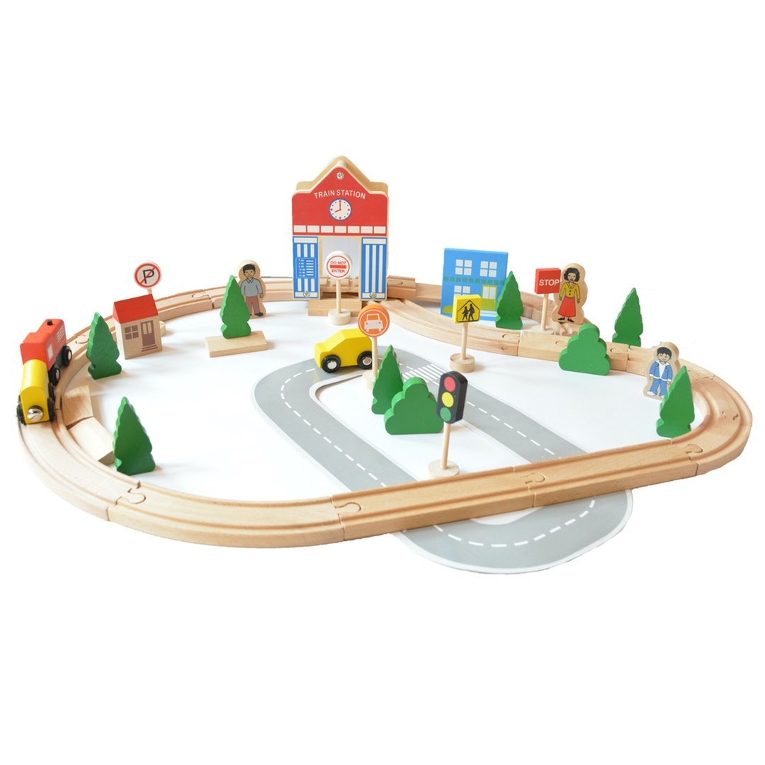 Shumee Wooden Train Set [Gently used] [#118]