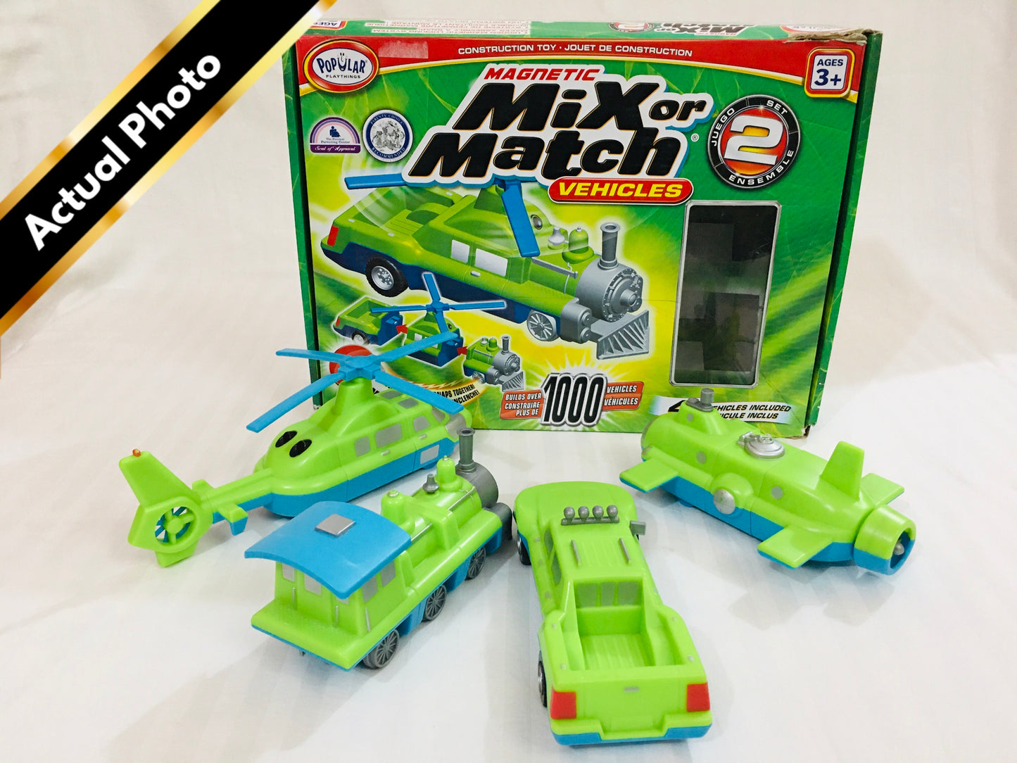 Popular Playthings Mix or Match Vehicles 2 [Gently used] [#342]