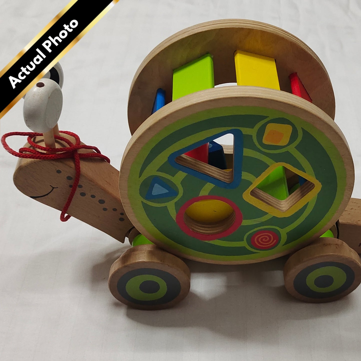 Hape Walk-A-Long Snail [Gently used] [#34]