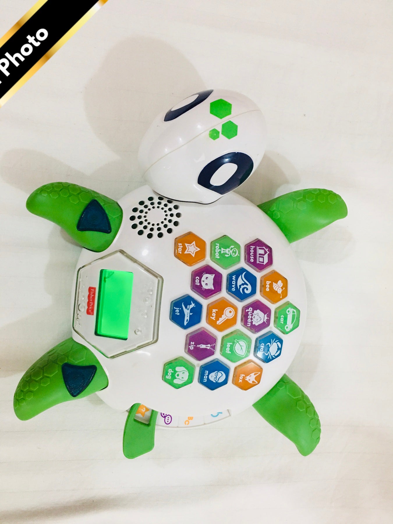 Fisher Price Spell Speak Sea Turtle [Gently used] [#517]