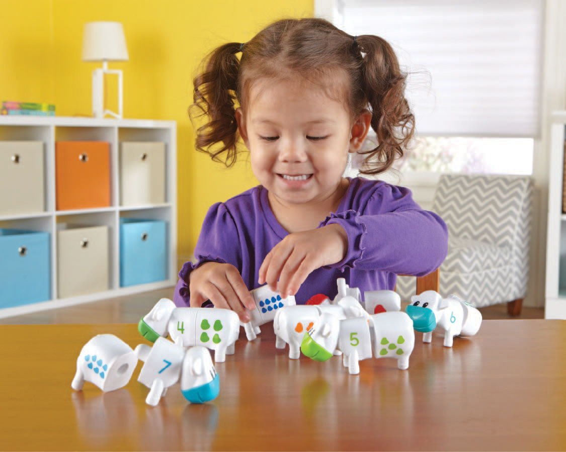 Learning Resources Snap-n-Learn Counting Cows [Gently used] [#283]