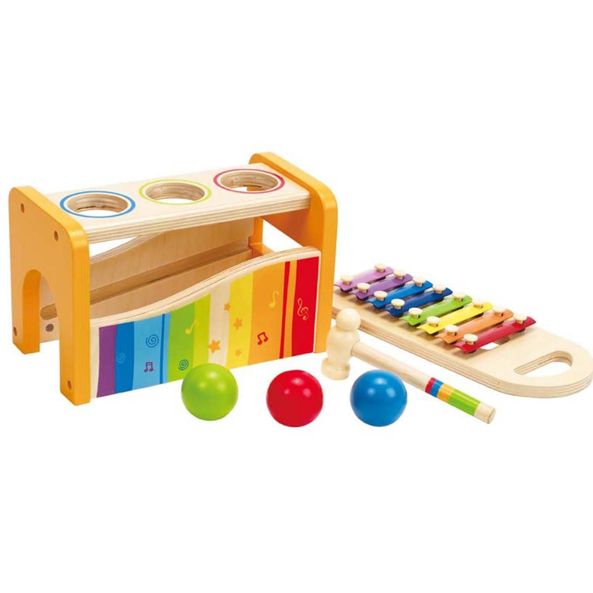 Hape Pound and Tap Bench [Gently used] [#54]