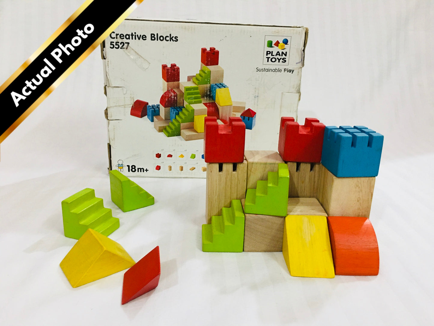 Plan Toys Creative Blocks [Gently used] [#97]