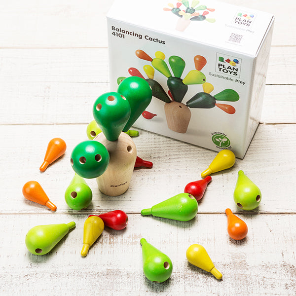 Plan Toys Balancing Cactus [Gently used] [#77]