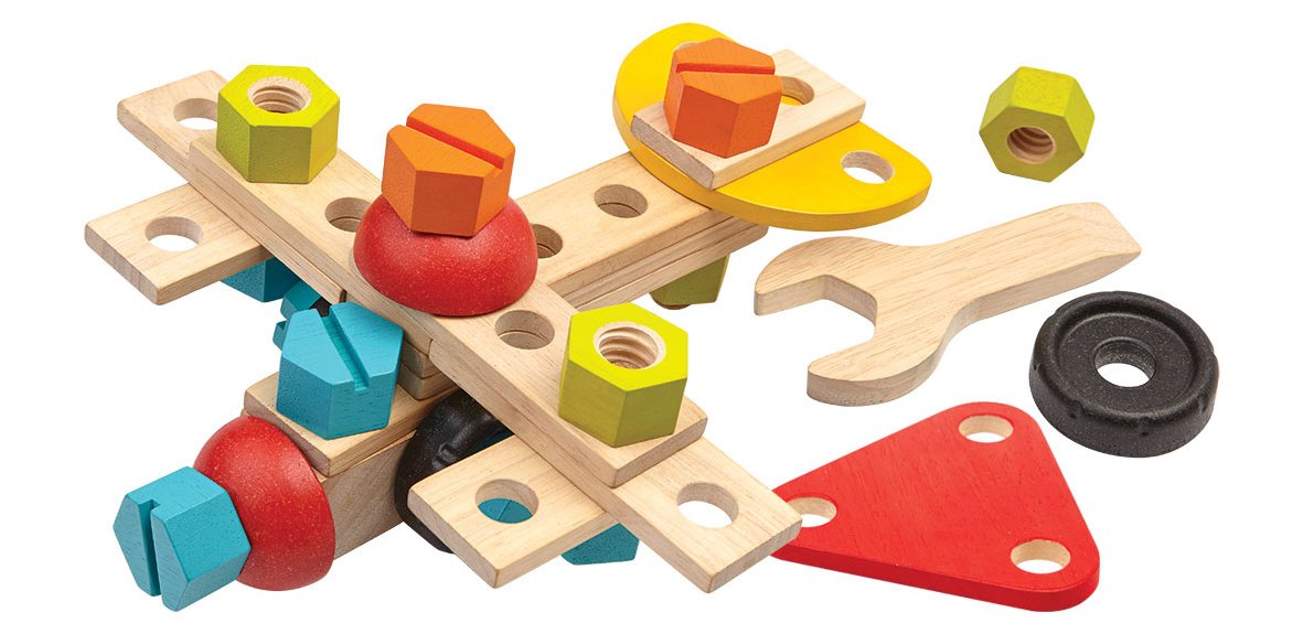 Plan Toys Construction Set [Gently used] [#105]