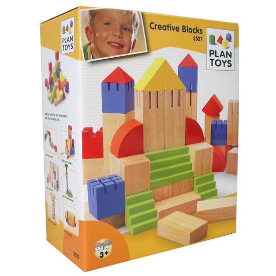 Plan Toys Creative Blocks [Gently used] [#97]