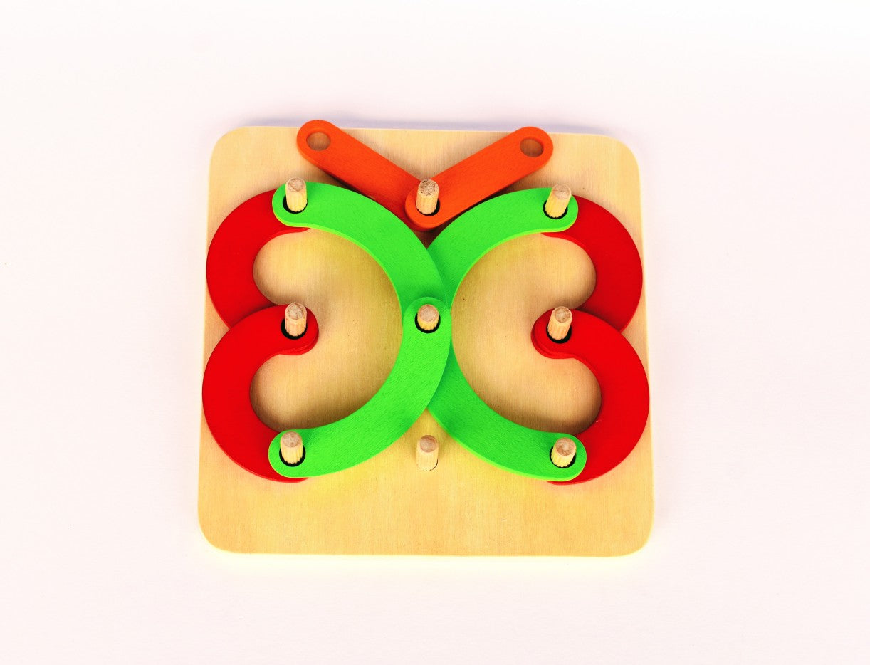 Rentoys Letter Number Wooden Activity Set [Gently used] [#431]