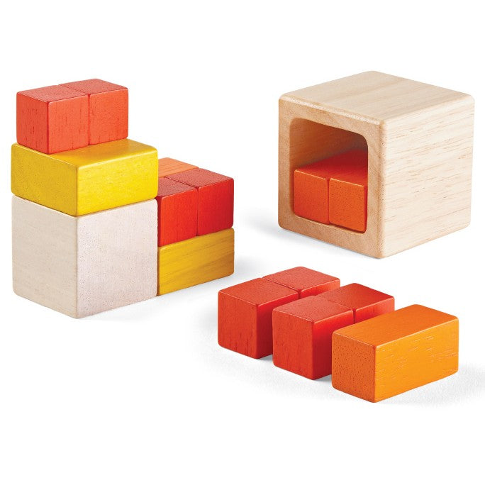 Plan Toys Fraction Cubes [Gently used] [#91]