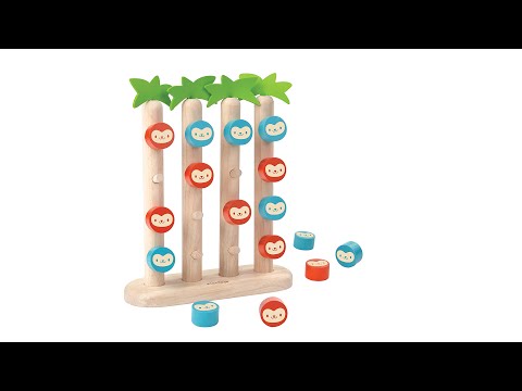 Plan Toys Monkeys in A Row [New, Box opened] [#100]