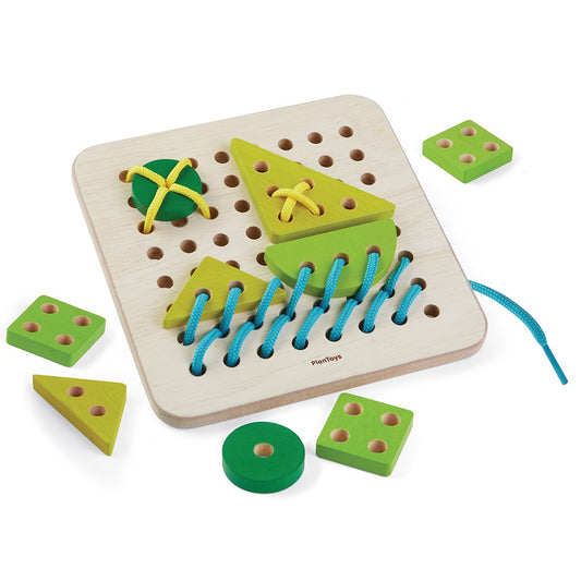 Plan Toys Creative Lacing Board [Gently used] [#92]