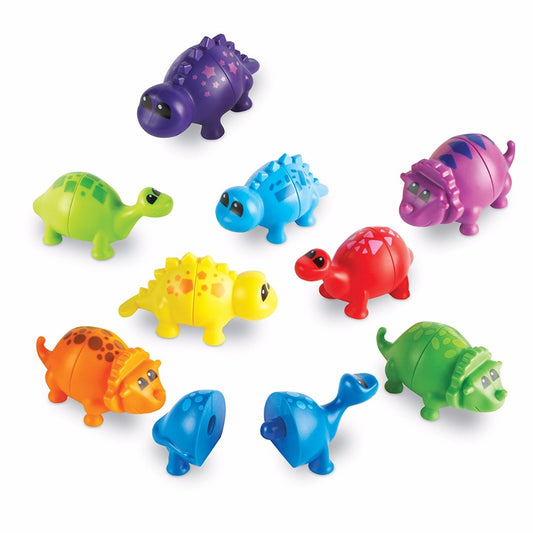 Learning Resources Snap-n-Learn Matching Dinos [Gently used] [#284]