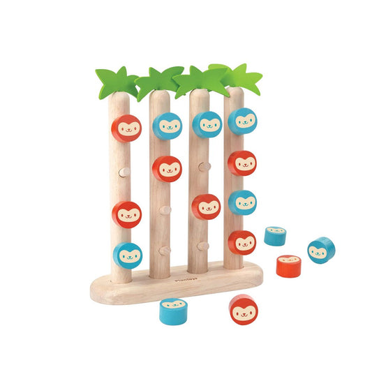 Plan Toys Monkeys in A Row [New, Box opened] [#99]