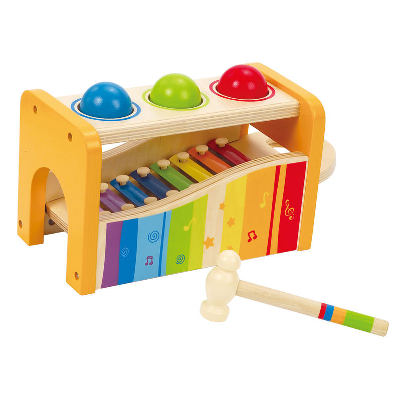 Hape Pound and Tap Bench [Gently used] [#54]